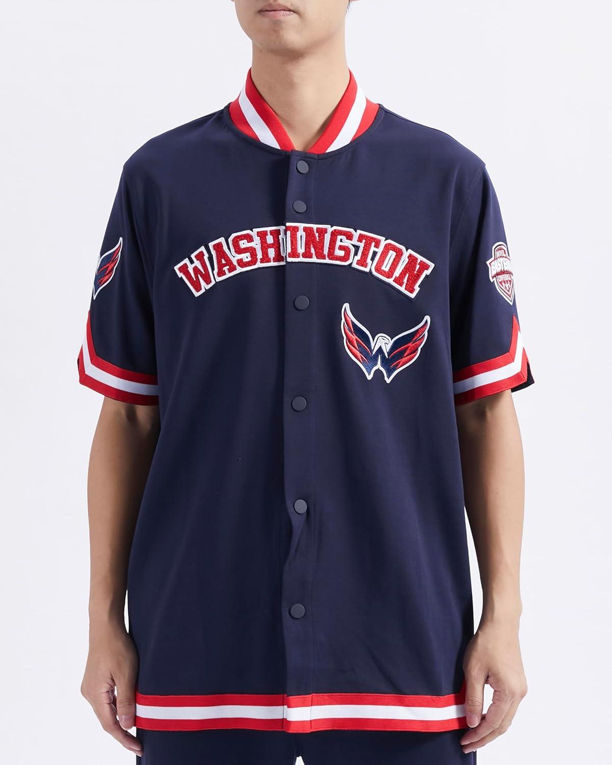 imageMens NHL Classic Chenille Button DownMidnight NavyRed