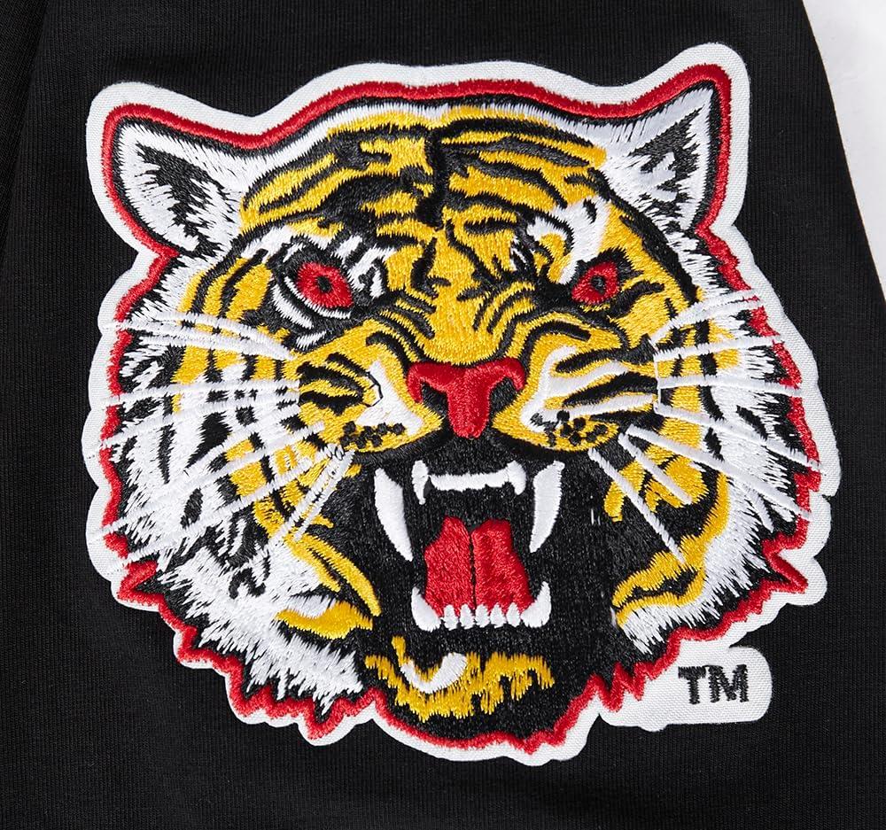 imagePro Standard Mens Grambling State University Classic Chenille Short Sleeve Tee Black L