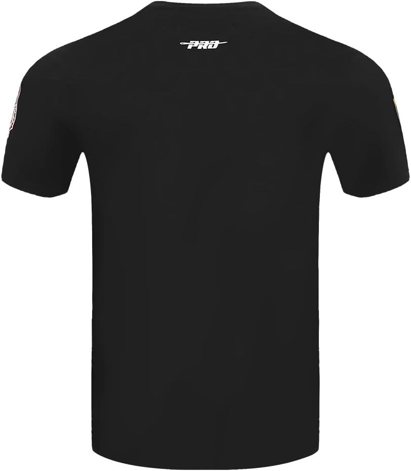 imagePro Standard Mens Grambling State University Classic Chenille Short Sleeve Tee Black L