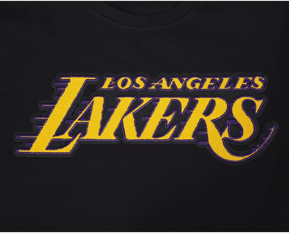 imagePro Standard Mens NBA Los Angeles Lakers Lebron James 23 Classic Player Short Sleeve Tee Black L