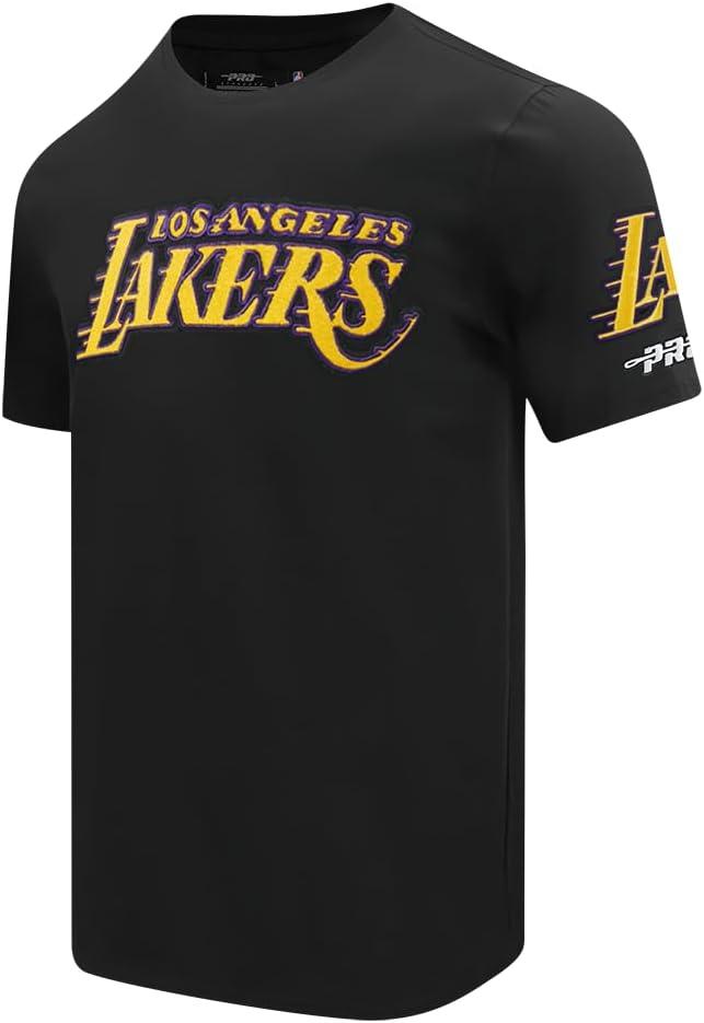 imagePro Standard Mens NBA Los Angeles Lakers Lebron James 23 Classic Player Short Sleeve Tee Black L