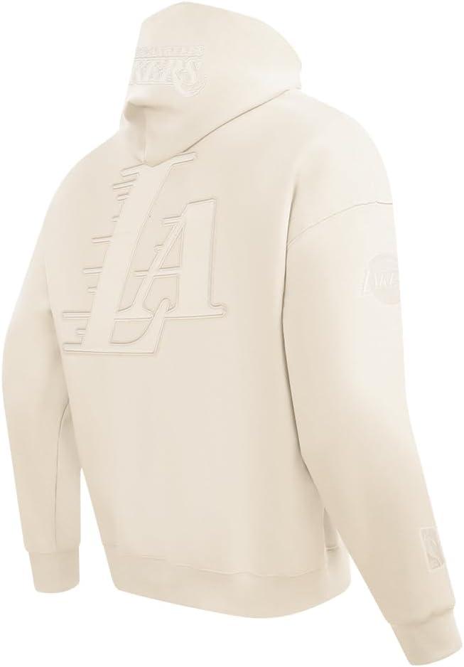 imagePro Standard Mens NBA Los Angeles Lakers Luka Doncic 77 Neutral Player Pull Over Hoodie Eggshell Xl