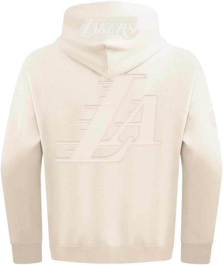 imagePro Standard Mens NBA Los Angeles Lakers Luka Doncic 77 Neutral Player Pull Over Hoodie Eggshell Xl