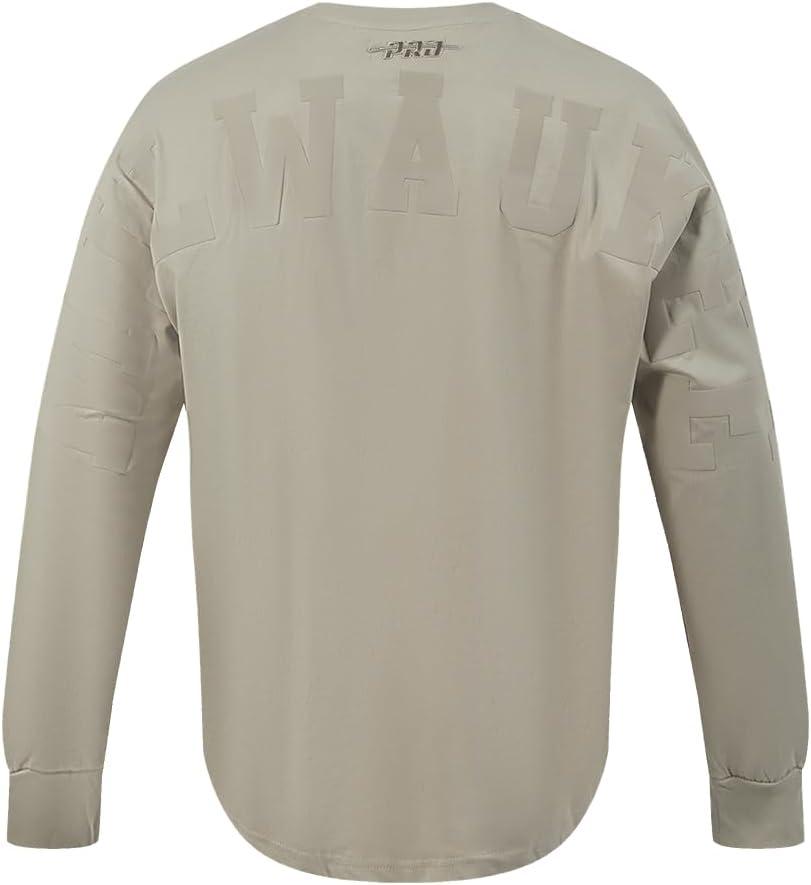 imagePro Standard NBA Mens Mens NBA Wingspan Cotton Long Sleeve TeeTaupe