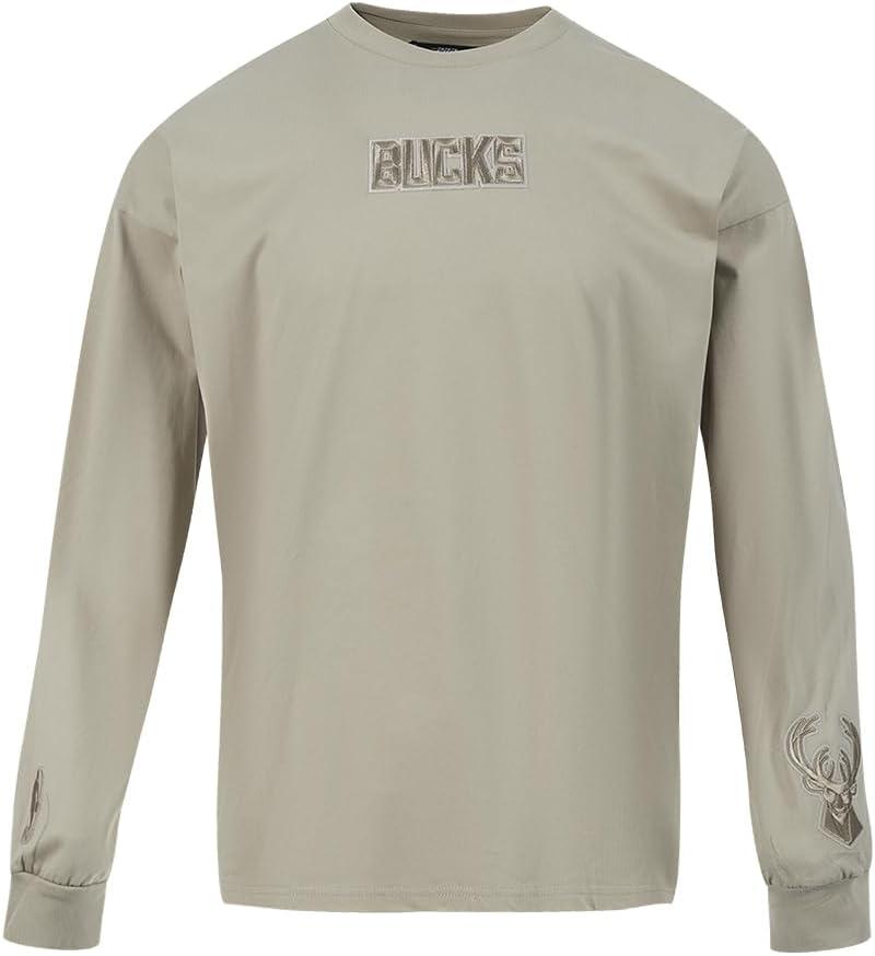imagePro Standard NBA Mens Mens NBA Wingspan Cotton Long Sleeve TeeTaupe