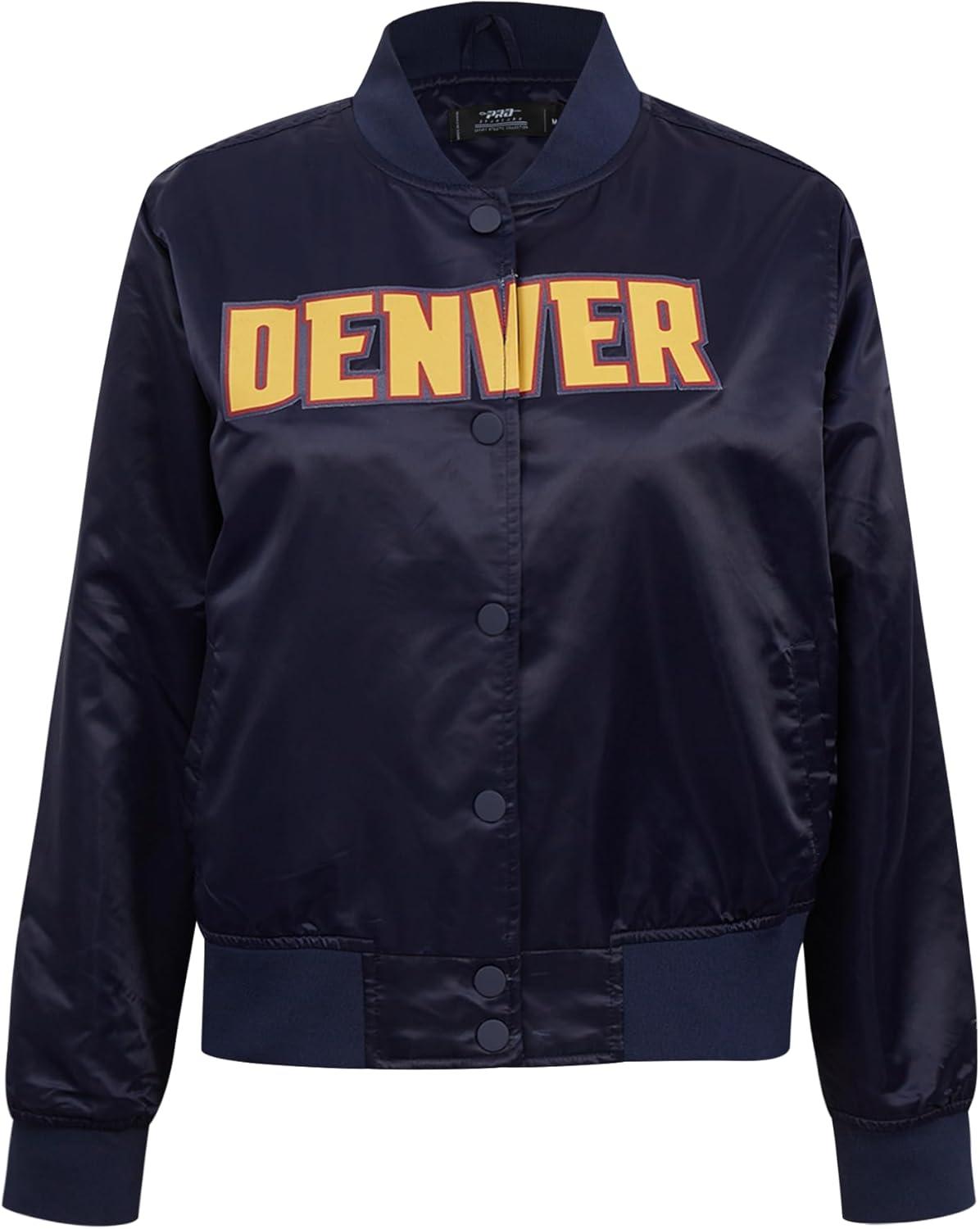 imagePro Standard NBA womens Womens Nba Classic Chenille Satin JacketTeam Color