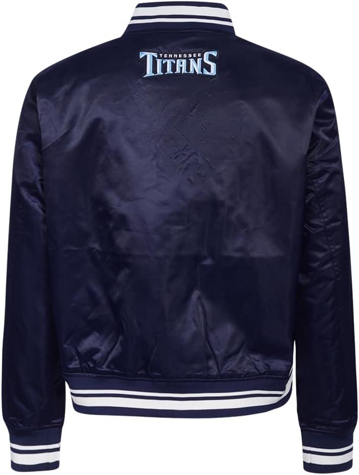 Pro Standard Womens NFL Tennessee Titans Script Tail Satin Jacket ...