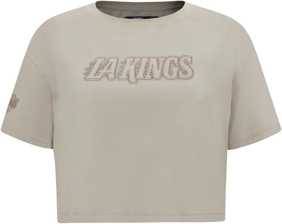 imagePro Standard Womens NHL Neutral Cotton Short Sleeve Boxy TeeTaupe