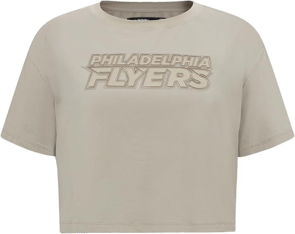 imagePro Standard Womens NHL Neutral Cotton Short Sleeve Boxy TeeTaupe