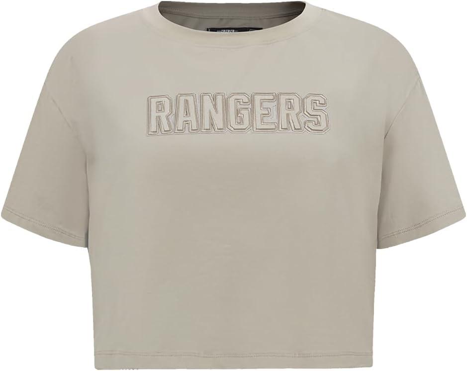 imagePro Standard Womens NHL Neutral Cotton Short Sleeve Boxy TeeTaupe