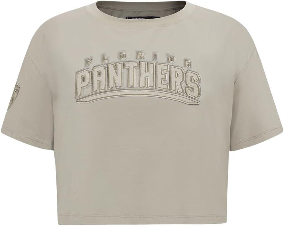 imagePro Standard Womens NHL Neutral Cotton Short Sleeve Boxy TeeTaupe