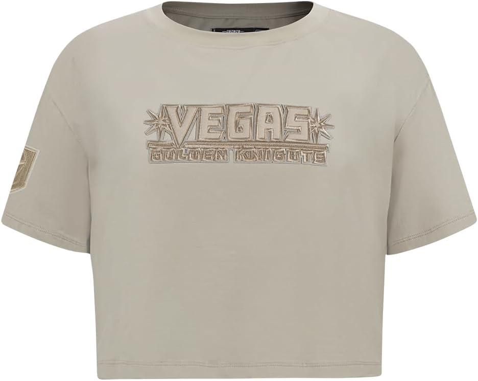imagePro Standard Womens NHL Neutral Cotton Short Sleeve Boxy TeeTaupe