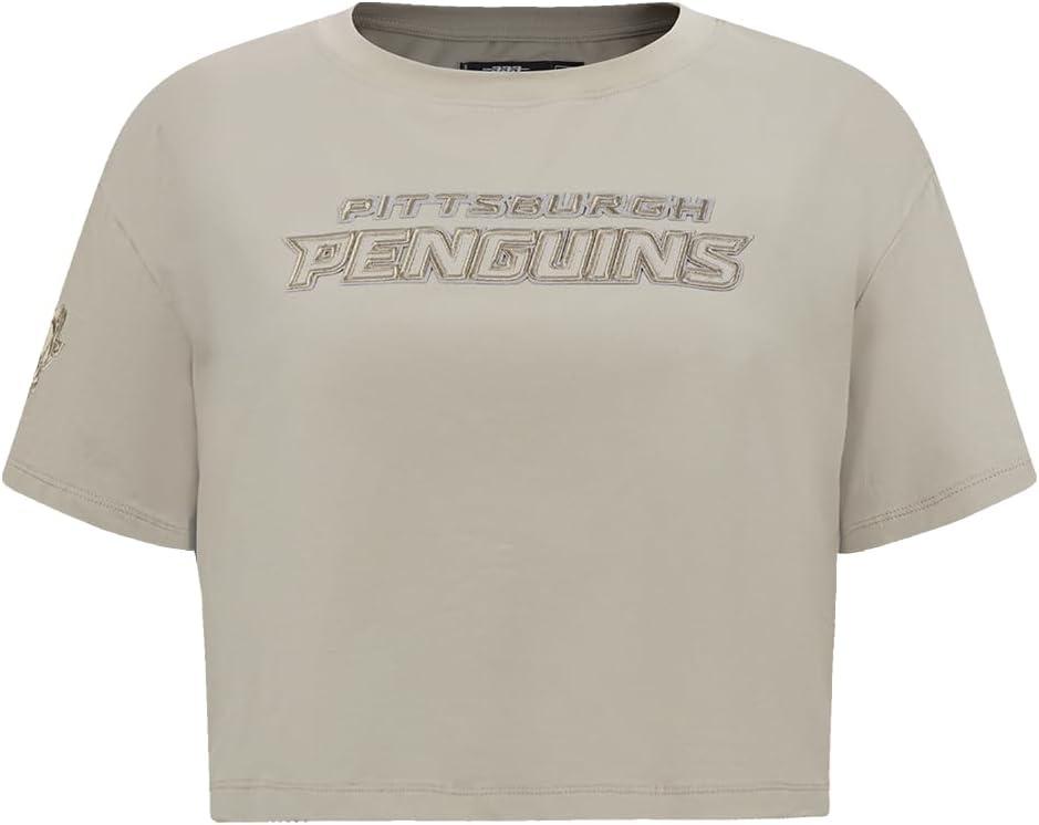 imagePro Standard Womens NHL Neutral Cotton Short Sleeve Boxy TeeTaupe