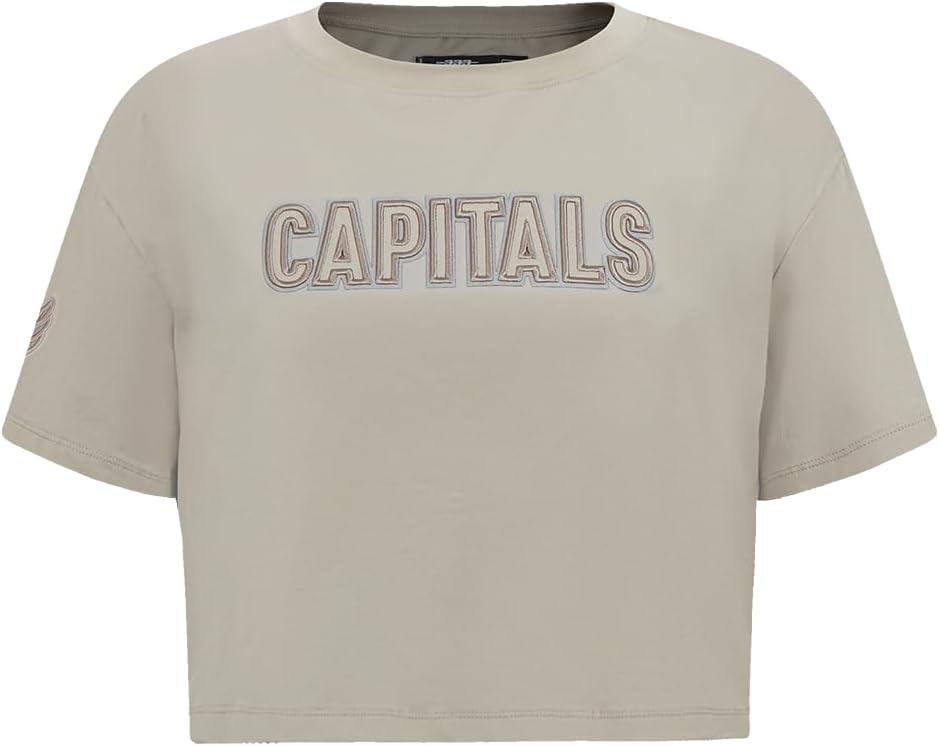 imagePro Standard Womens NHL Neutral Cotton Short Sleeve Boxy TeeTaupe
