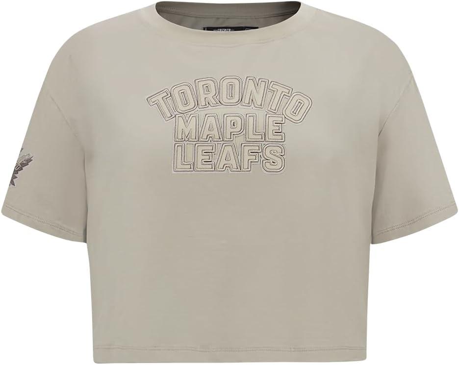 imagePro Standard Womens NHL Neutral Cotton Short Sleeve Boxy TeeTaupe