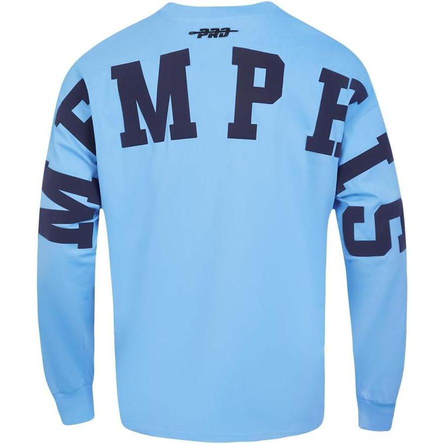 imagePro Standard NBA Mens Mens NBA Wingspan Cotton Long Sleeve TeeUniversity Blue