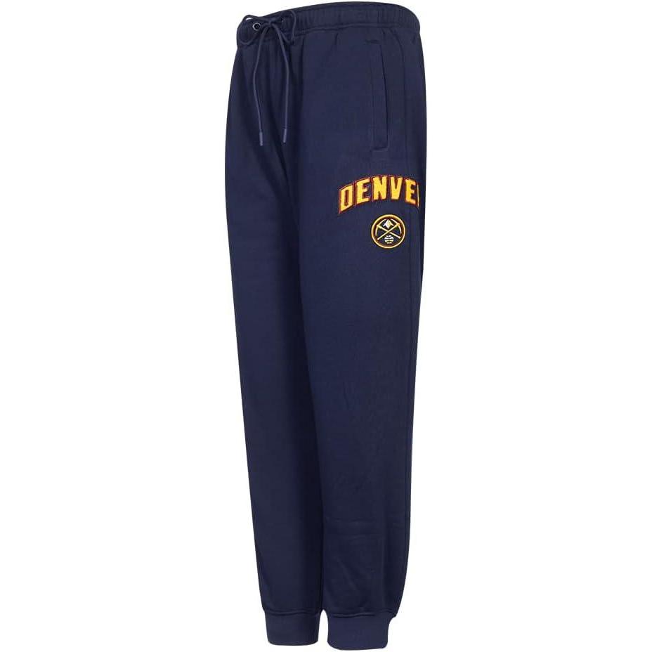 imagePro Standard NBA Womens Womens NBA Classic Chenille Brushed Back French Terry SweatpantMidnight Navy