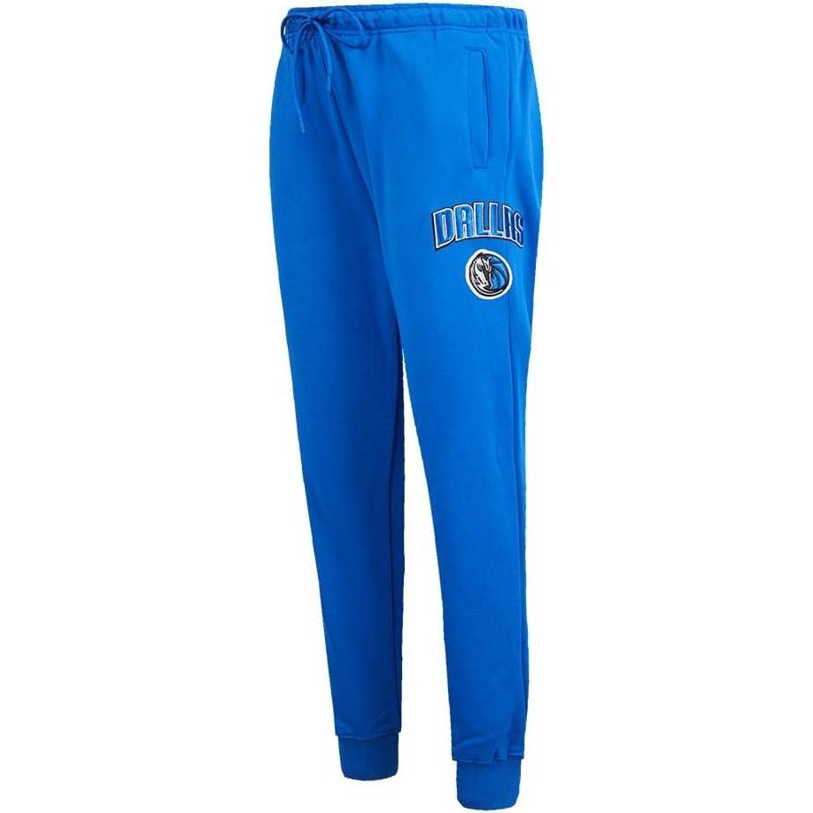 imagePro Standard NBA Womens Womens NBA Classic Chenille Brushed Back French Terry SweatpantRoyal Blue