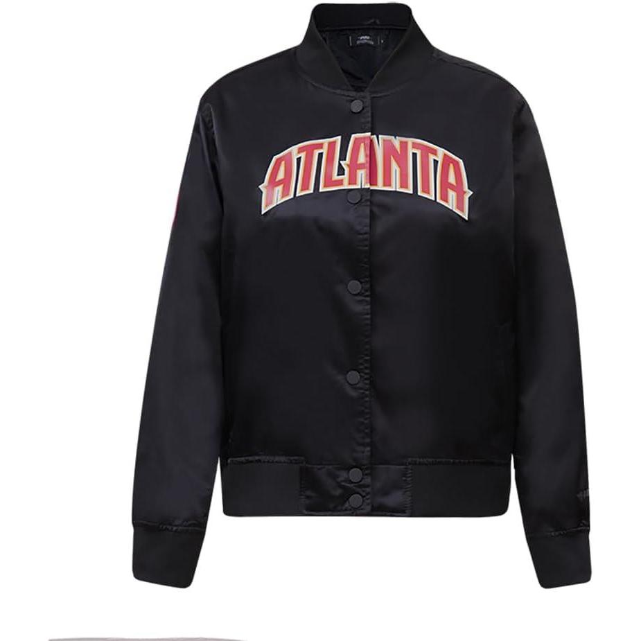 imagePro Standard NBA womens Womens Nba Classic Chenille Satin JacketBlack