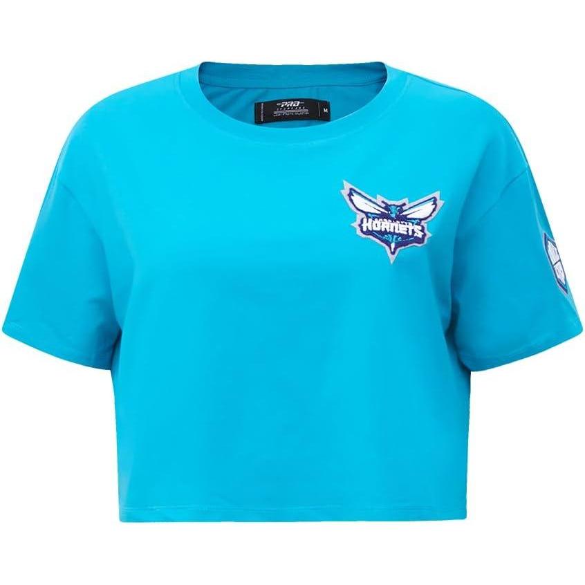 imageWomens NBA Classic Chenille Cotton Short Sleeve Boxy TeeTeal