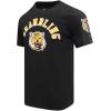 Pro Standard Mens Grambling State University Classic Chenille Short Sleeve Tee Black L