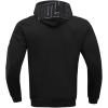 Pro Standard Mens NBA Chicago Bulls Classic Triple Black Full Zip Hoodie Black M