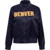 Pro Standard NBA womens Womens Nba Classic Chenille Satin Jacket(Team Color)