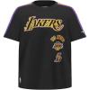 Pro Standard Big Boys NBA Los Angeles Lakers Retro Classics Short Sleeve Taping Tee Black/Purple M