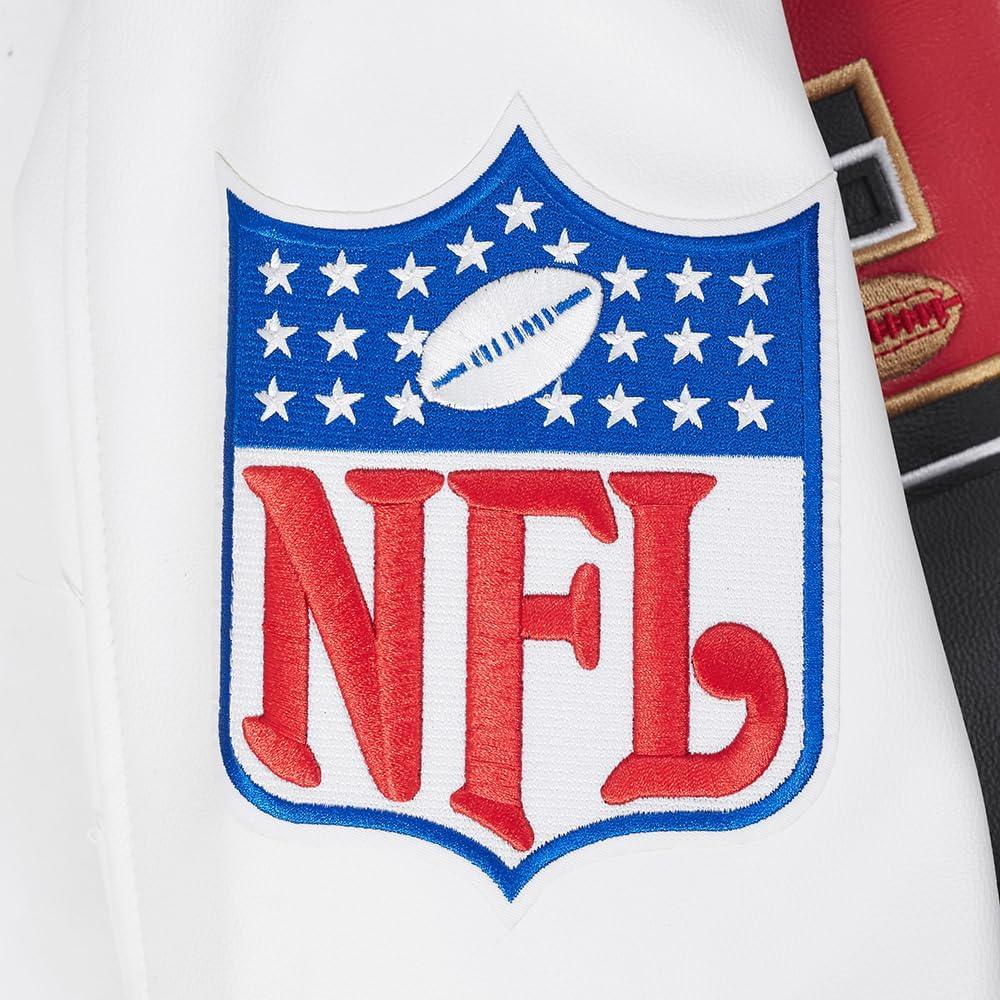 imagePro Standard Mens NFL Best of JacketBlackWhite