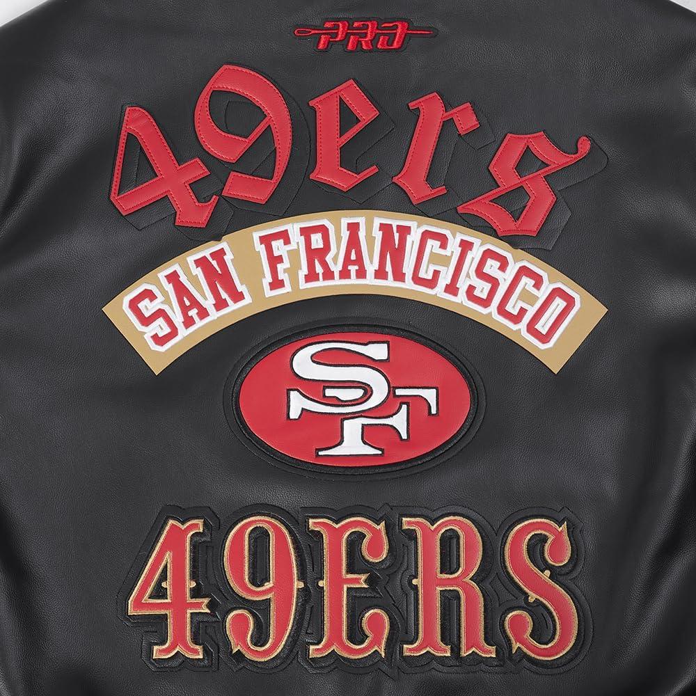 imagePro Standard Mens NFL Best of JacketBlackWhite