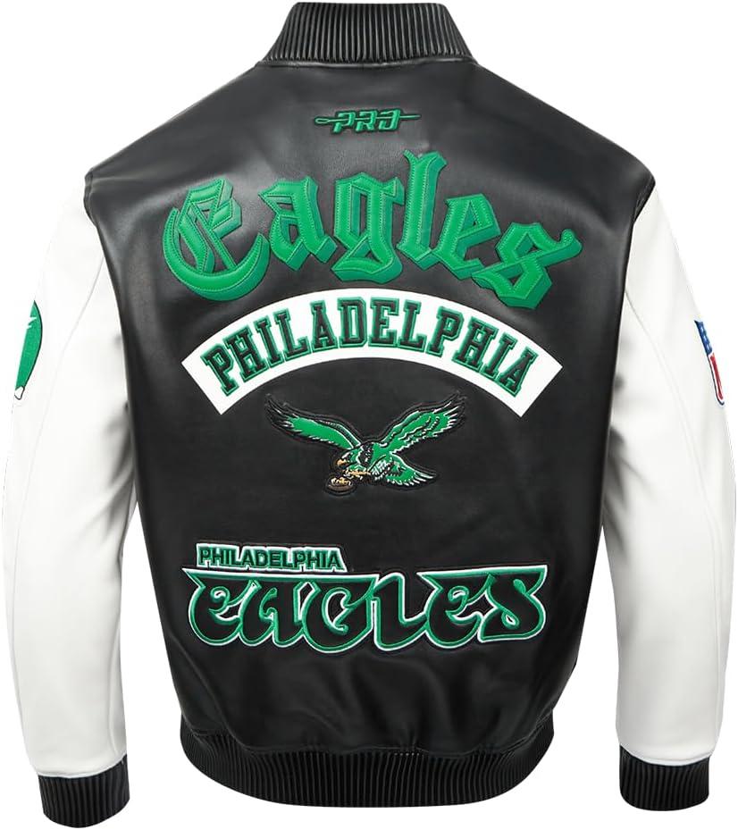 imagePro Standard Mens NFL Best of JacketBlackWhite