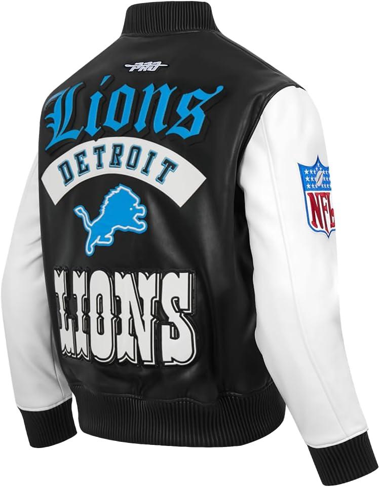 imagePro Standard Mens NFL Best of JacketBlackWhite