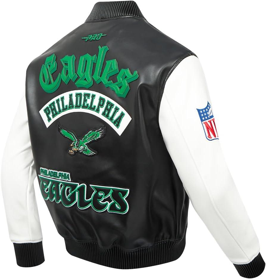 imagePro Standard Mens NFL Best of JacketBlackWhite