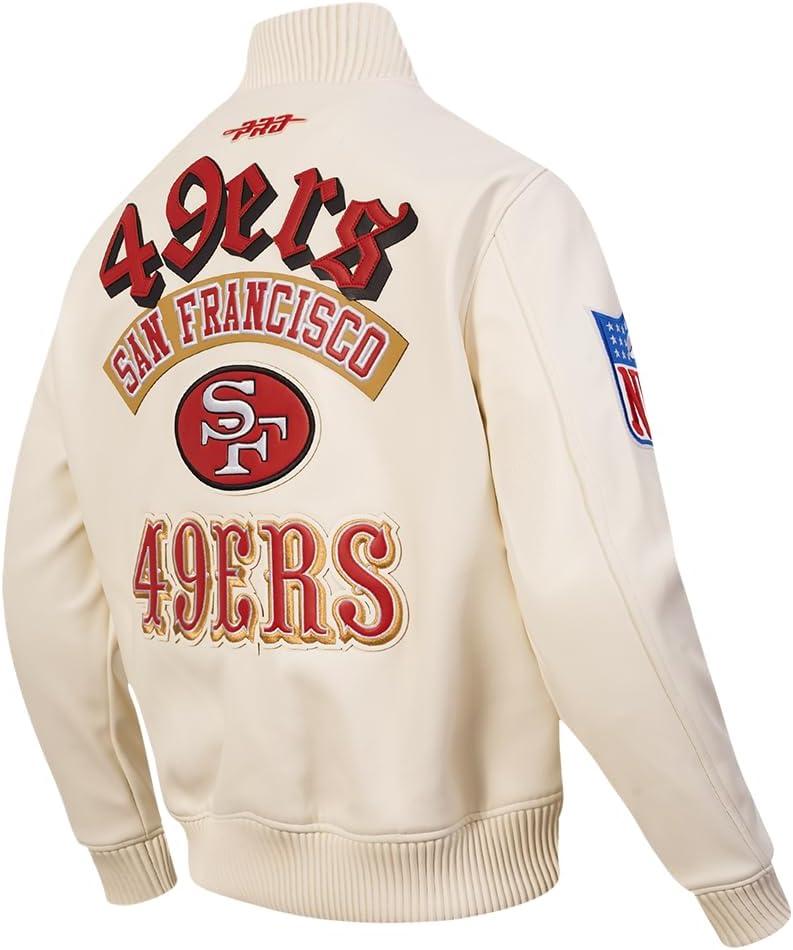 imagePro Standard Mens NFL Best of JacketEggshell