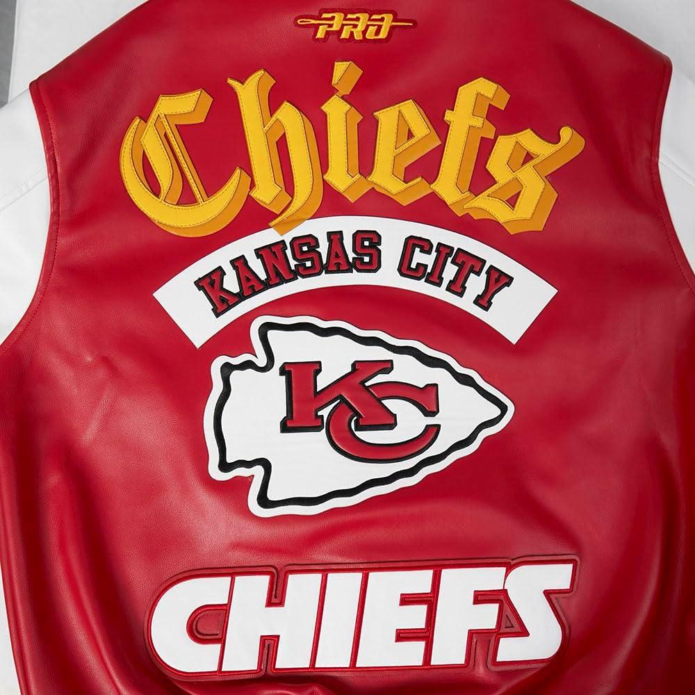 imagePro Standard Mens NFL Best of JacketRedWhite