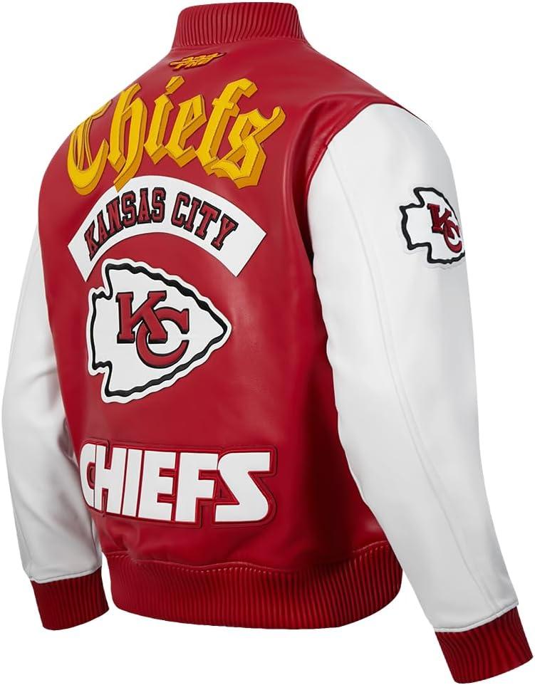 imagePro Standard Mens NFL Best of JacketRedWhite