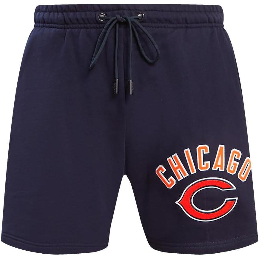 imagePro Standard Mens NFL Classic Bristle Fleece ShortMidnight Navy
