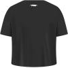 Pro Standard Big Girls NFL Detroit Lions Retro Classics Short Sleeve Boxy Tee Black M