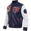 Pro Standard Mens NFL Best of Jacket(Midnight Navy/White)