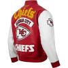 Pro Standard Mens NFL Best of Jacket(Red/White)