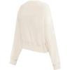 Pro Standard Womens NFL Cleveland Browns Neutral Crewneck Sweatshirt Eggshell XS