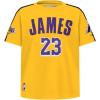 Pro Standard Big Boys NBA Los Angeles Lakers Lebron James #23 Classic Player Short Sleeve Taping Tee Yellow/Black S