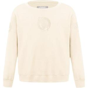Pro Standard Big Boys NBA Neutral Fleece Crewneck Sweatshirt(Eggshell)