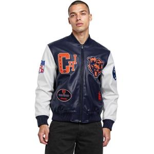 Pro Standard Mens NFL Best of Jacket(Midnight Navy/White)