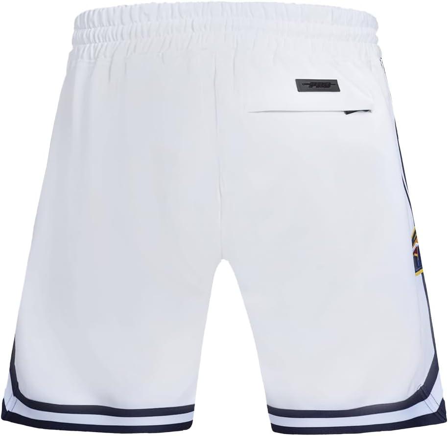 imagePRO STANDARD Mens NBA Denver Nuggets Classic Chenille Athletic Short White S