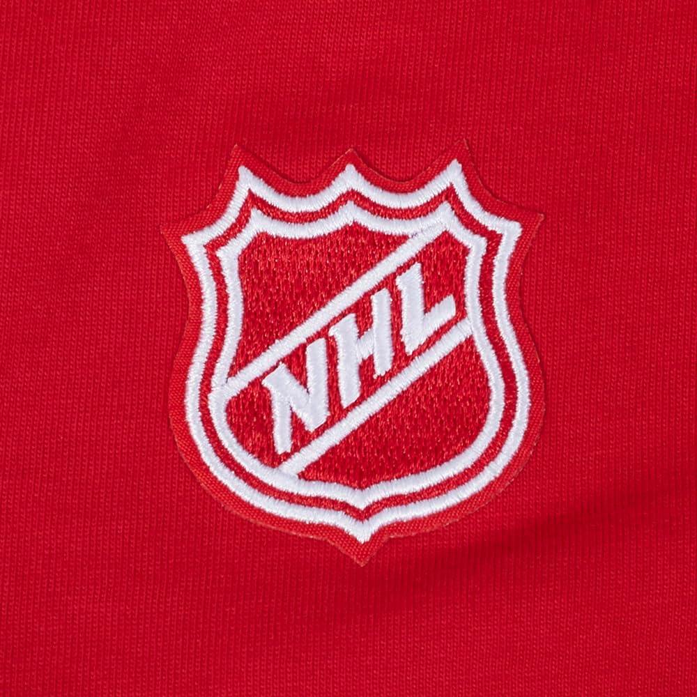 imagePro Standard Mens Mens NHL Wingspan Cotton Short Sleeve TeeRed