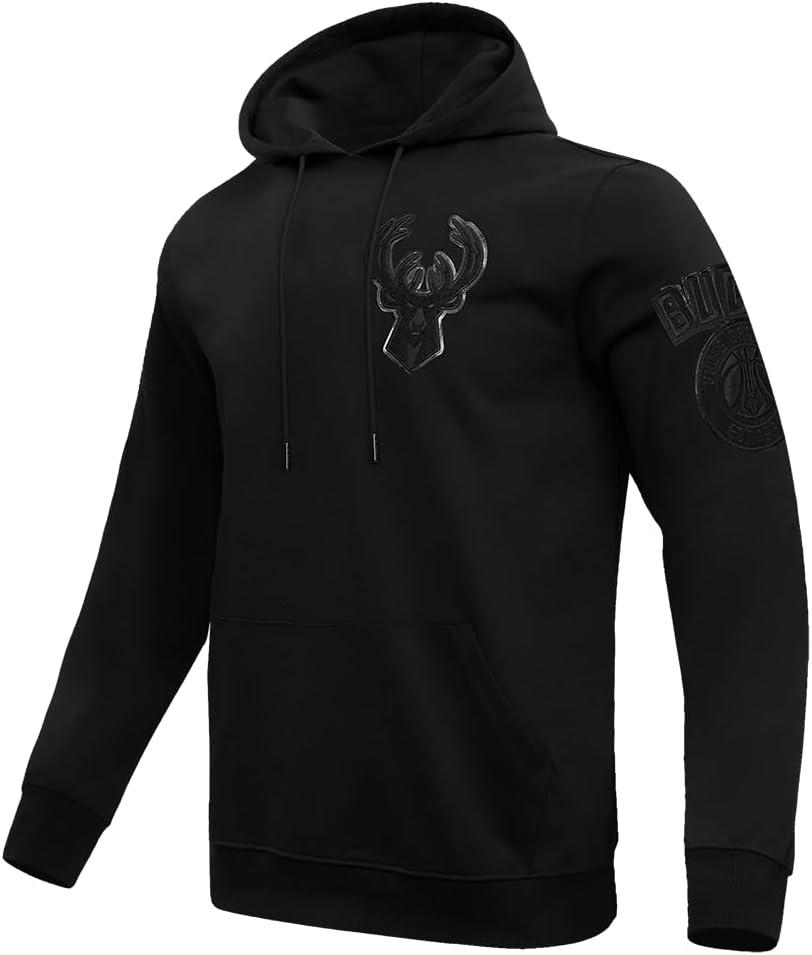 imagePro Standard Mens NBA Classic Triple Black Pull Over HoodieBlack