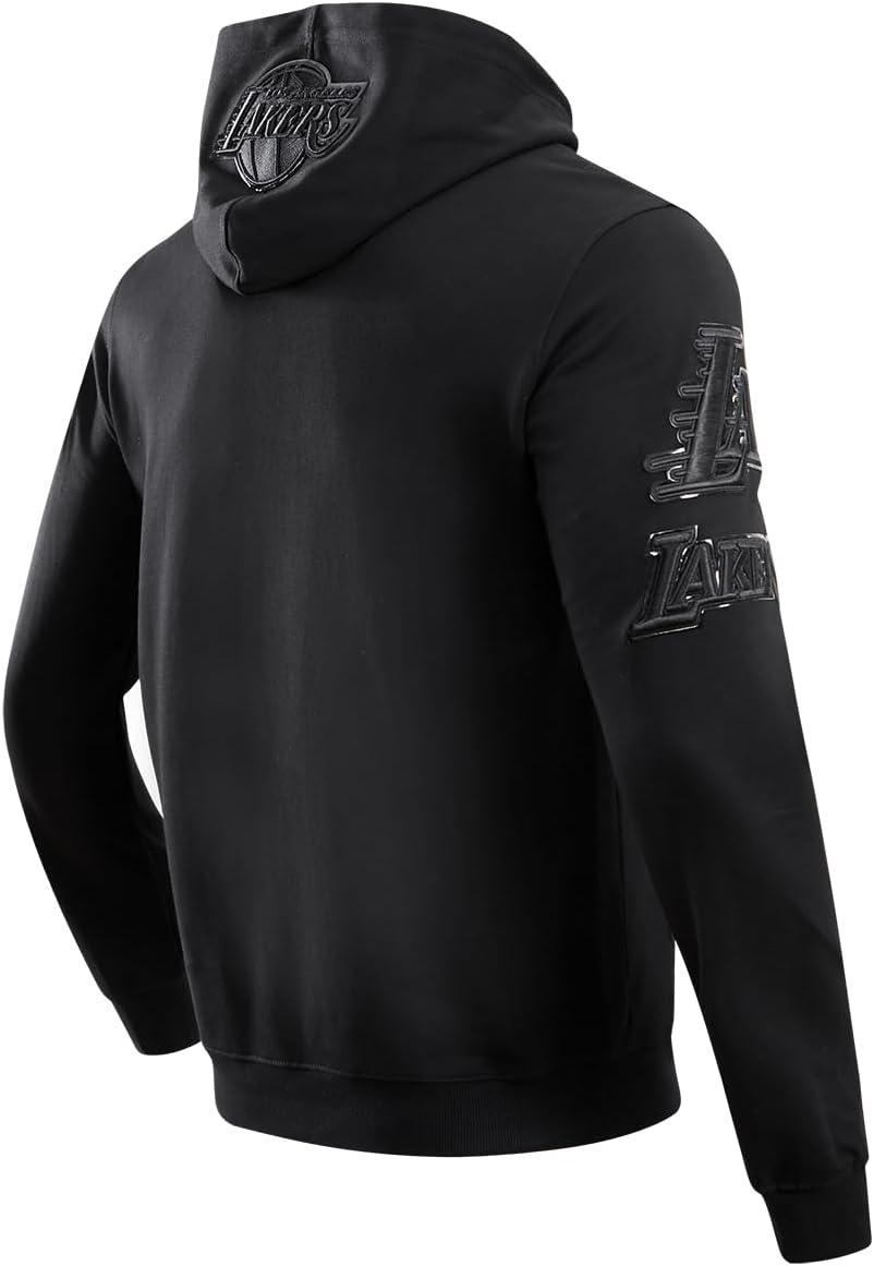 imagePro Standard Mens NBA Classic Triple Black Pull Over HoodieBlack