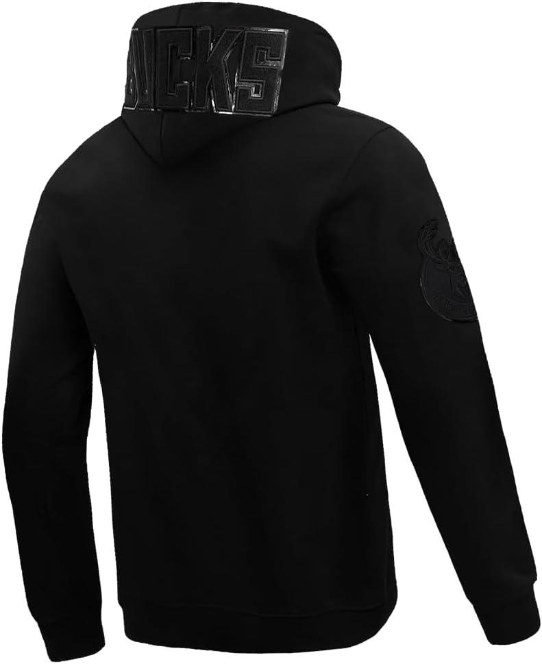 imagePro Standard Mens NBA Classic Triple Black Pull Over HoodieBlack
