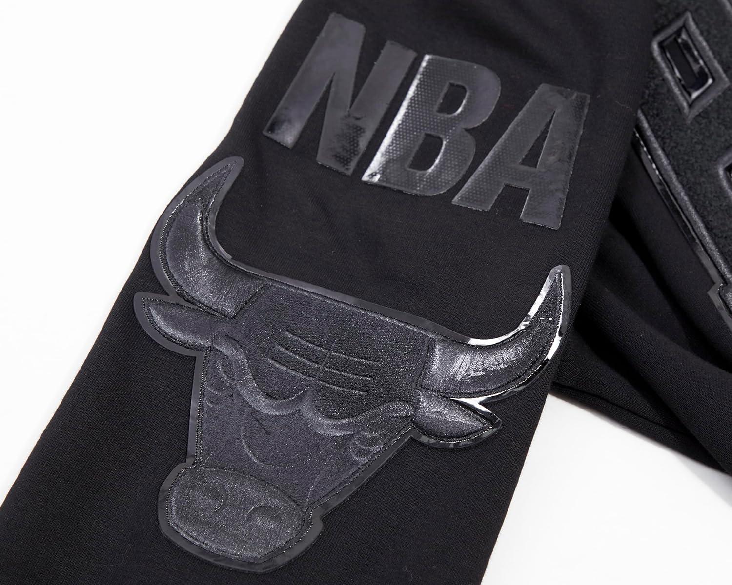 imagePro Standard Mens NBA Classic Triple Black Pull Over HoodieBlack